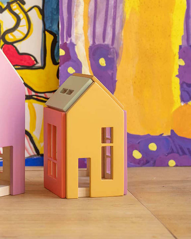 babai small magnetic dollhouse in lollipop play Little