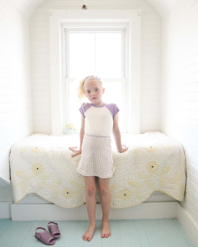 soor ploom softball tee in pansy kids Little