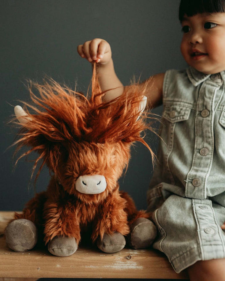 bunnies by the bay hamish the highland cow play Little