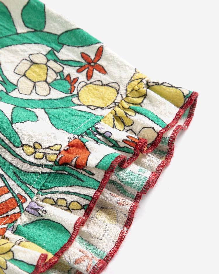 bobo choses color herbalist all over ruffled shorts baby Little