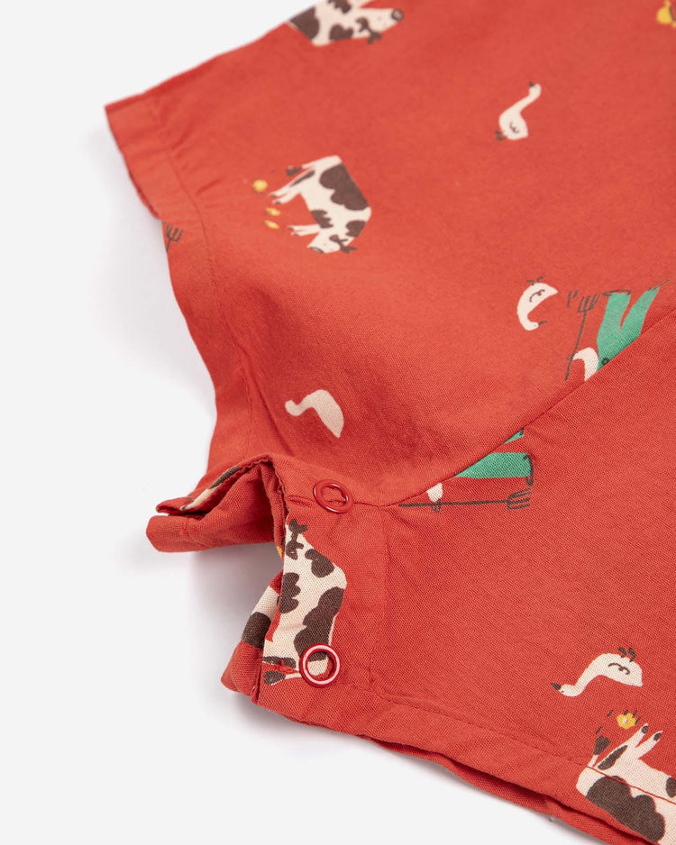 bobo choses farm adventure all over playsuit baby Little
