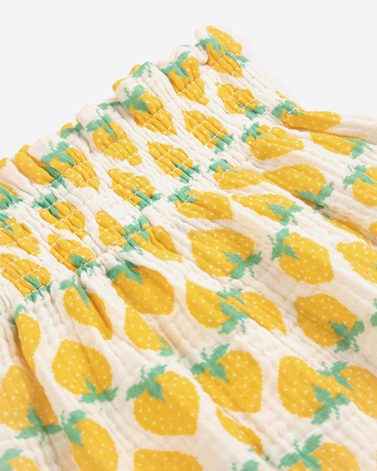 bobo choses strawberry all over woven pants baby Little