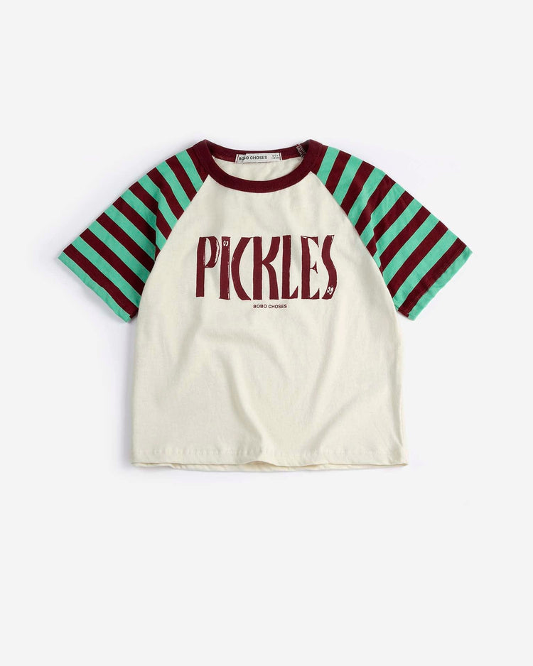 bobo choses spicy pickles raglan t-shirt kids Little