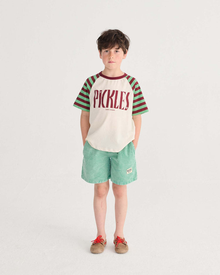 bobo choses spicy pickles raglan t-shirt kids Little