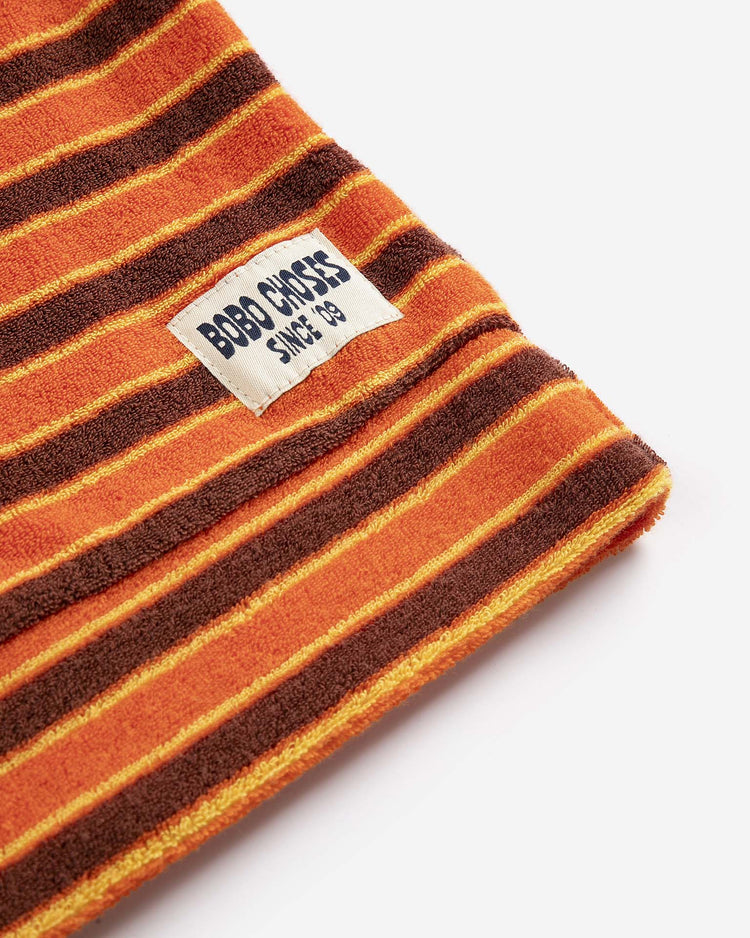 bobo choses striped brick terry cloth polo kids Little