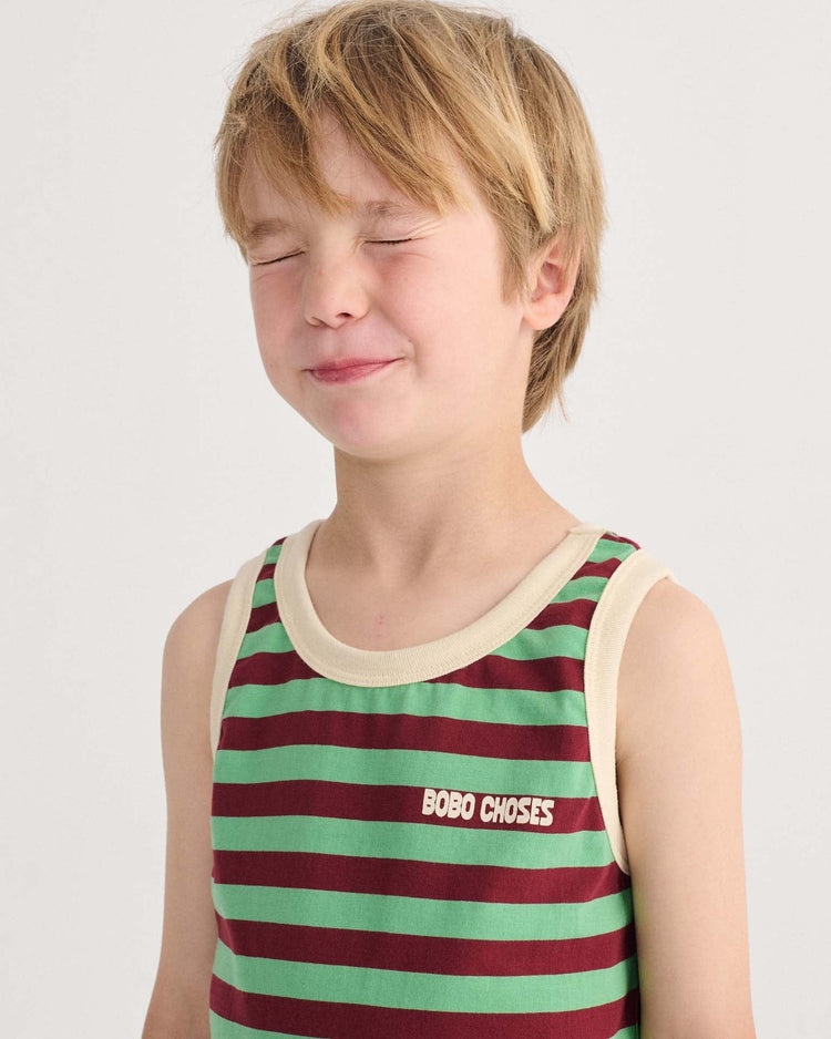 bobo choses bobo choses striped tank top kids Little