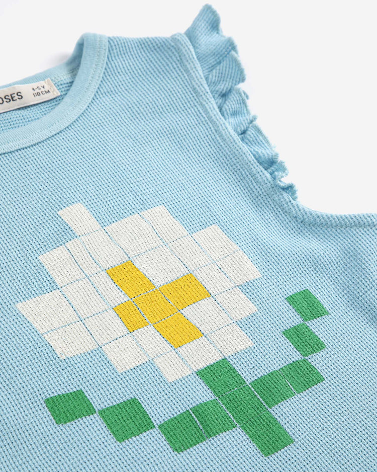 bobo choses pixel daisy ruffled top kids Little