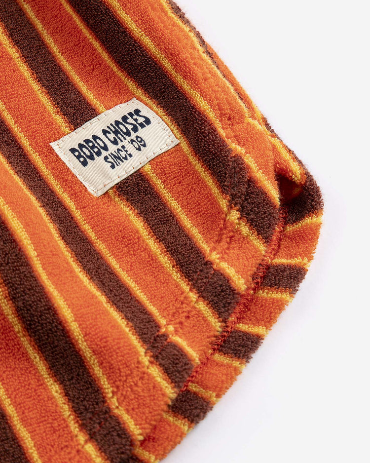 bobo choses striped brick terry cloth shorts kids Little