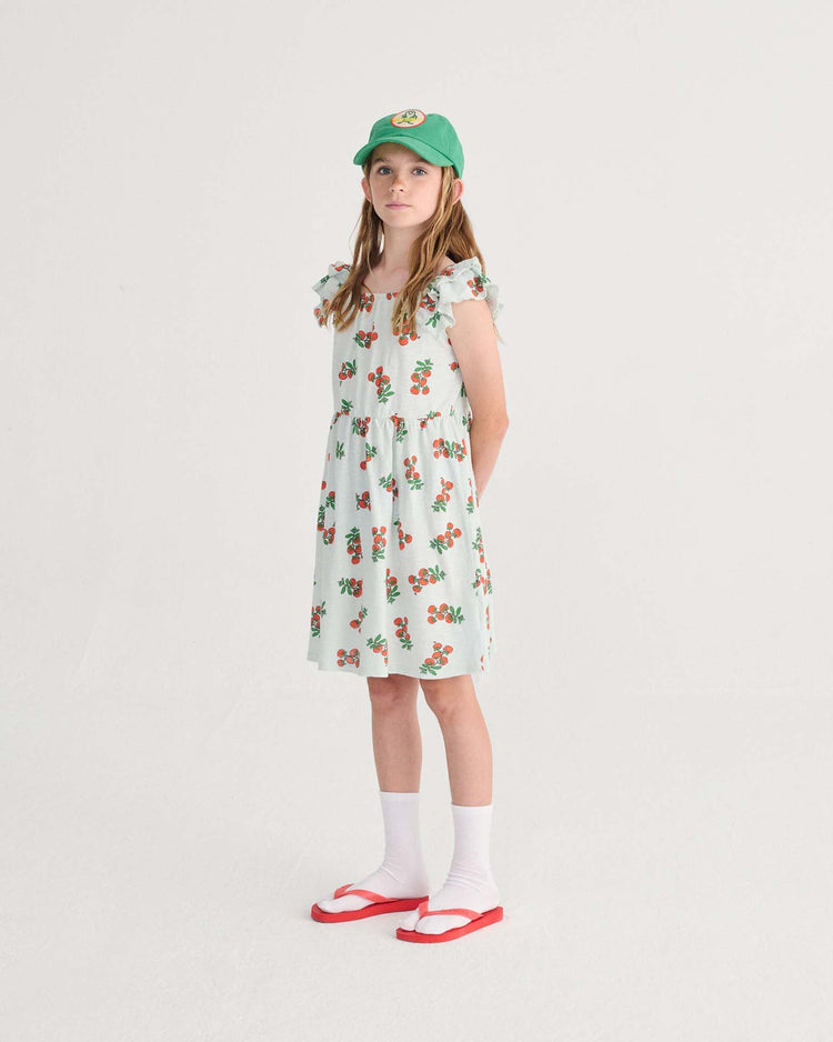 bobo choses juicy tomatoes all over ruffled dress kids Little
