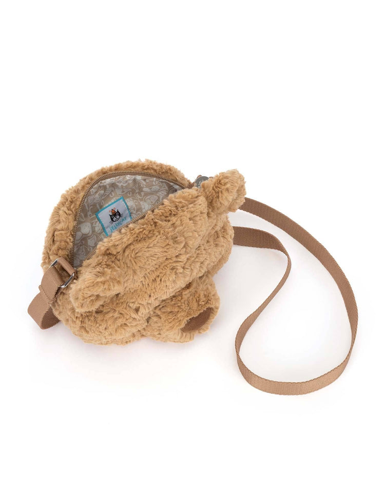 jellycat bartholomew bear shoulder bag play Little