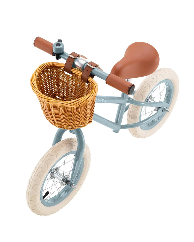 balance bike in teal