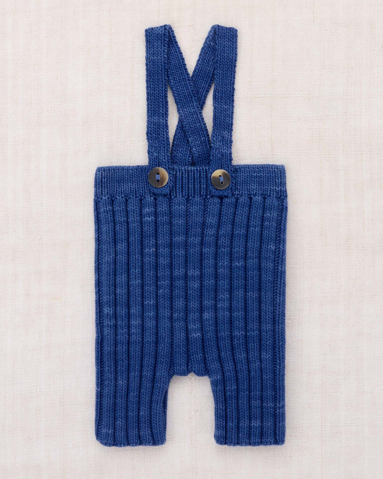 misha + puff baby rib shorties in blue ribbon baby Little