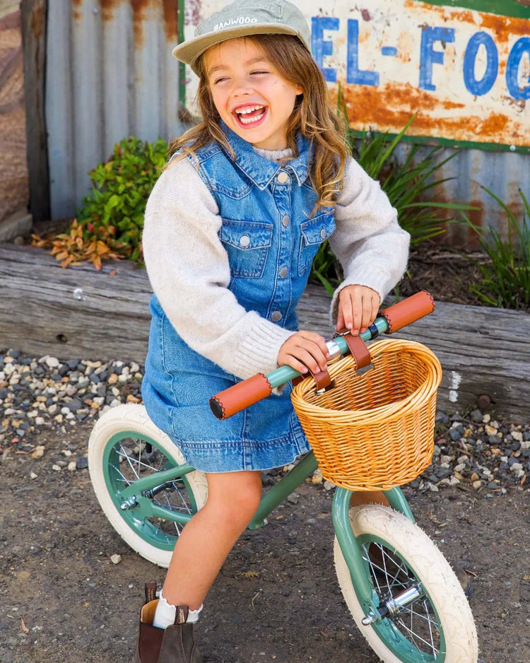 banwood balance bike in forest play Little