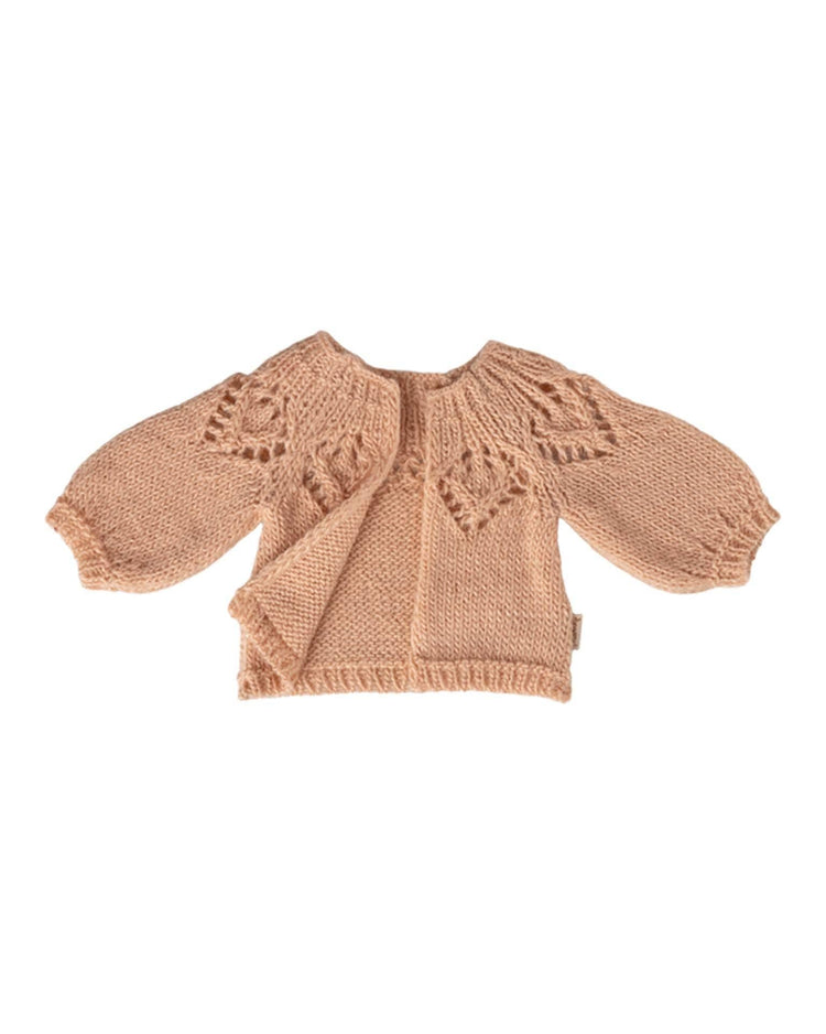maileg knitted cardigan, size 3 - light rose play Little