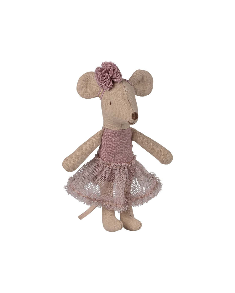 maileg ballerina mouse, little sister - heather play Little