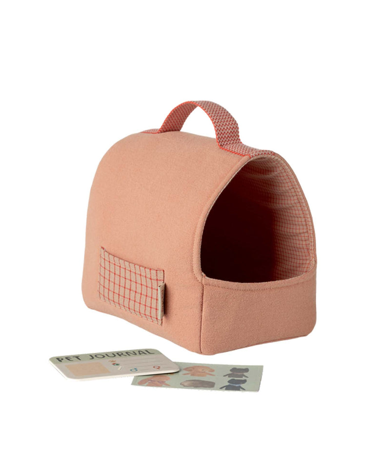 maileg pet carrier - coral play Little