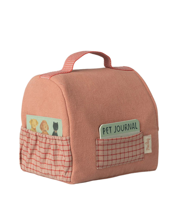 maileg pet carrier - coral play Little