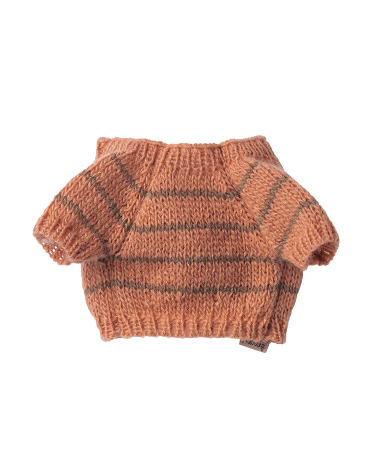 maileg puppy supply, small knitted sweater - coral play Little