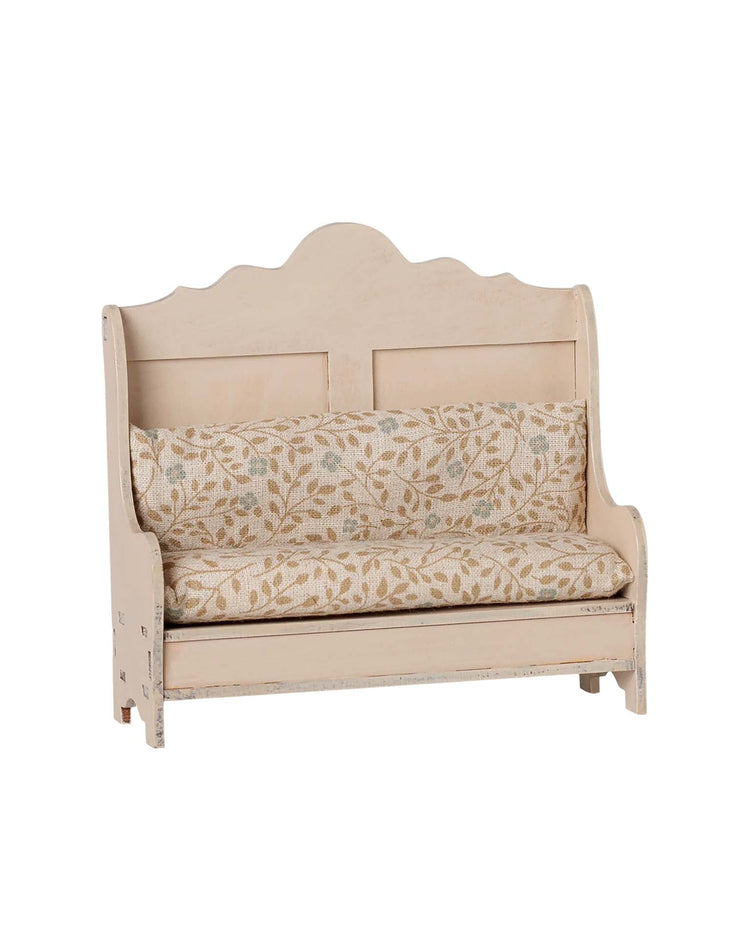 maileg kitchen bench, mouse - light sand play Little