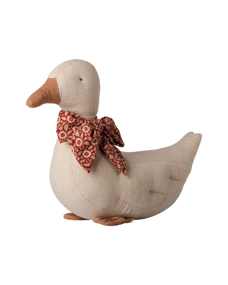 maileg duck with bow - sand play Little