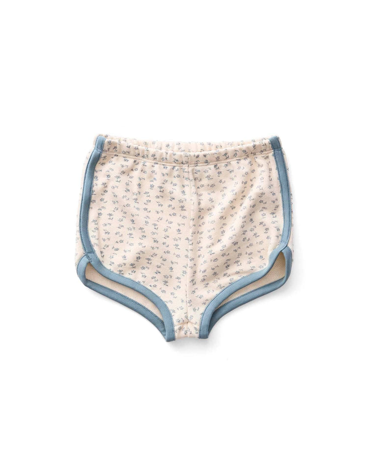 soor ploom action short in chicweed print, azul kids Little
