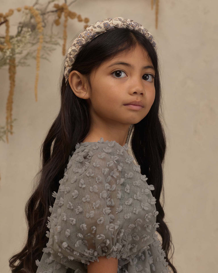 luna dress in eucalyptus