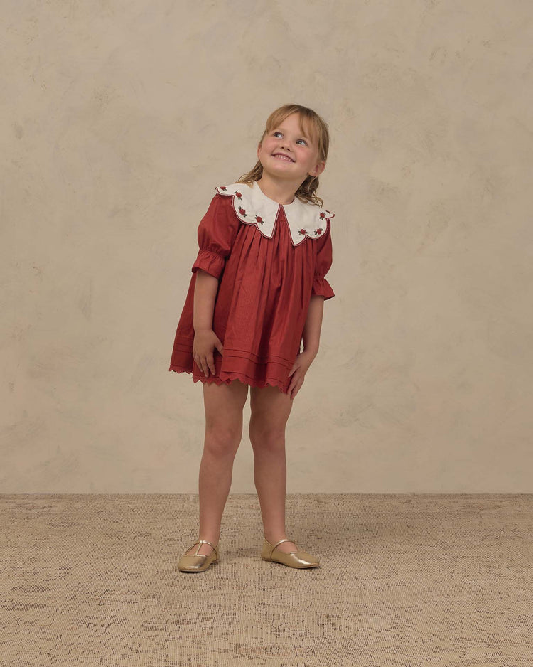 noralee mabel dress in ruby kids Little