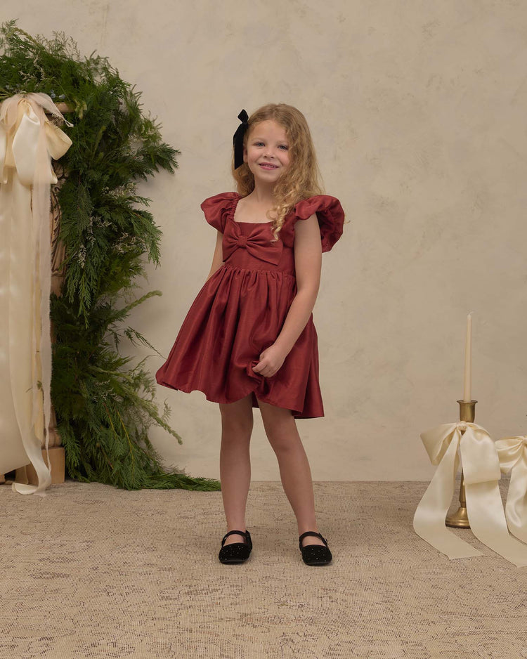 noralee madeline dress in ruby kids Little