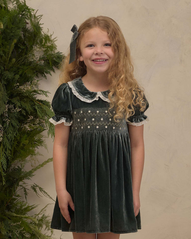 noralee elizabeth dress in green kids Little