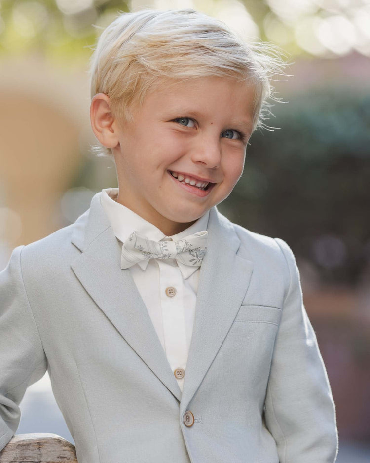 noralee bow tie in heathered mist accessories Little