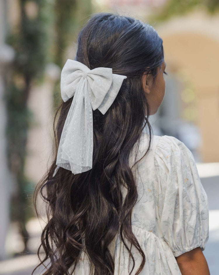 noralee alice bow in ivory accessories Little