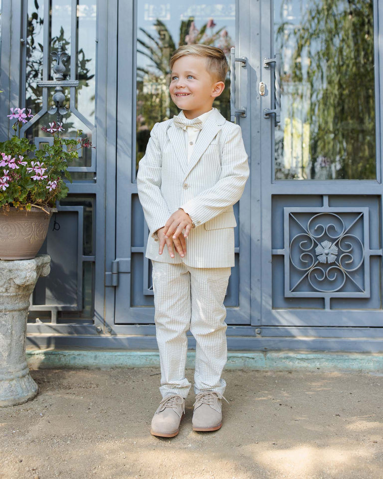 noralee sebastian pant in sky stripe kids Little
