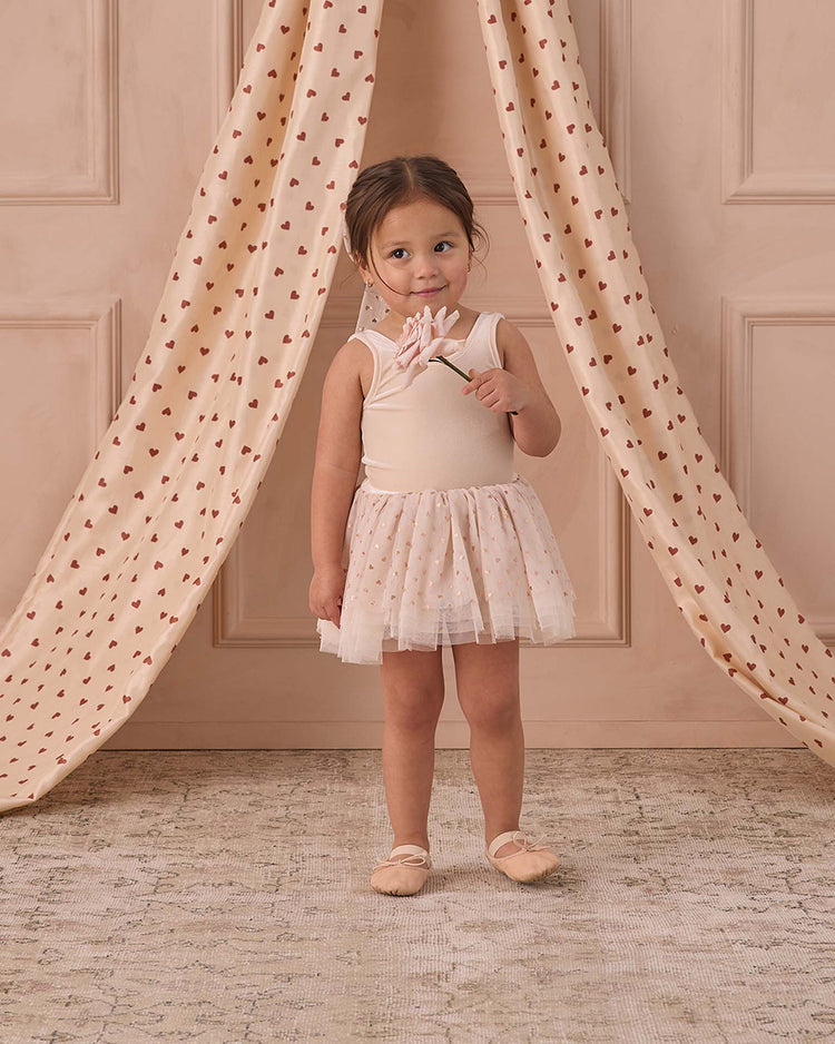 noralee tallulah tutu in rose gold hearts kids Little