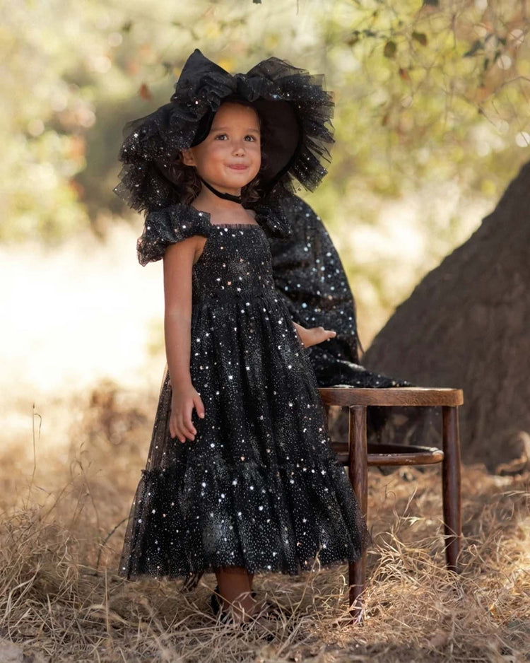 noralee clara dress in silver stars kids Little
