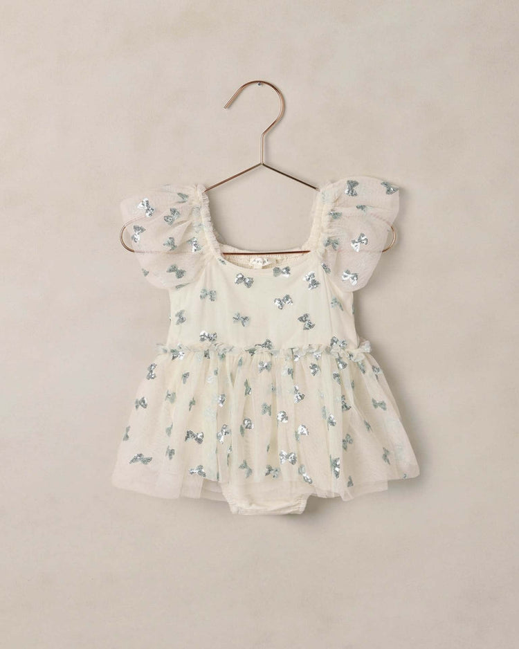 noralee margot romper in bows baby Little