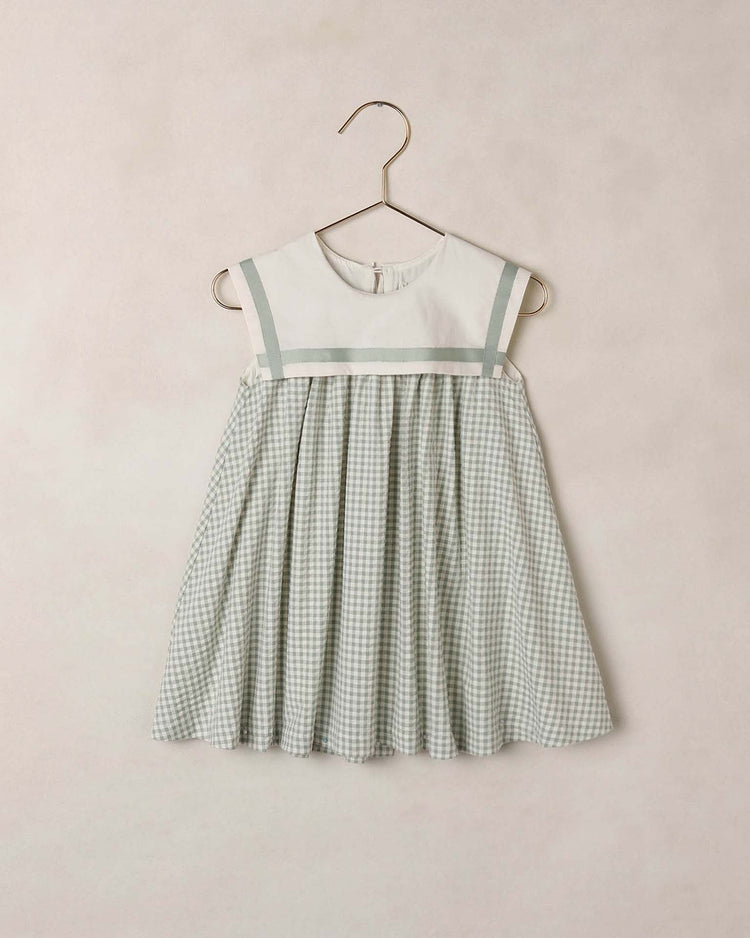 noralee daisy dress in eucalyptus check kids Little