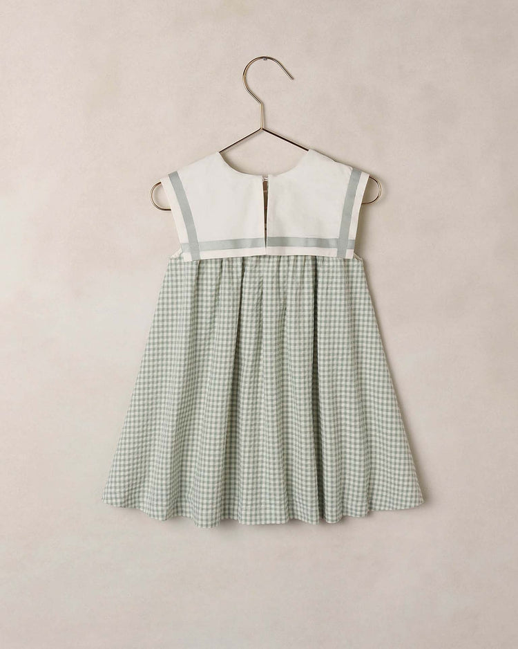 noralee daisy dress in eucalyptus check kids Little