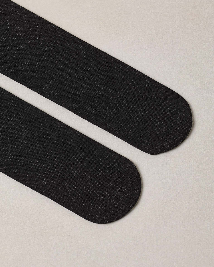 noralee shimmer tights in black + blush accessories Little