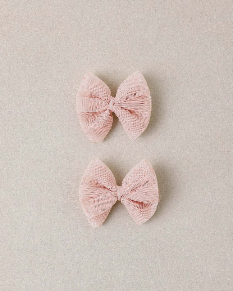 noralee flutter tulle clips in cotton candy accessories Little