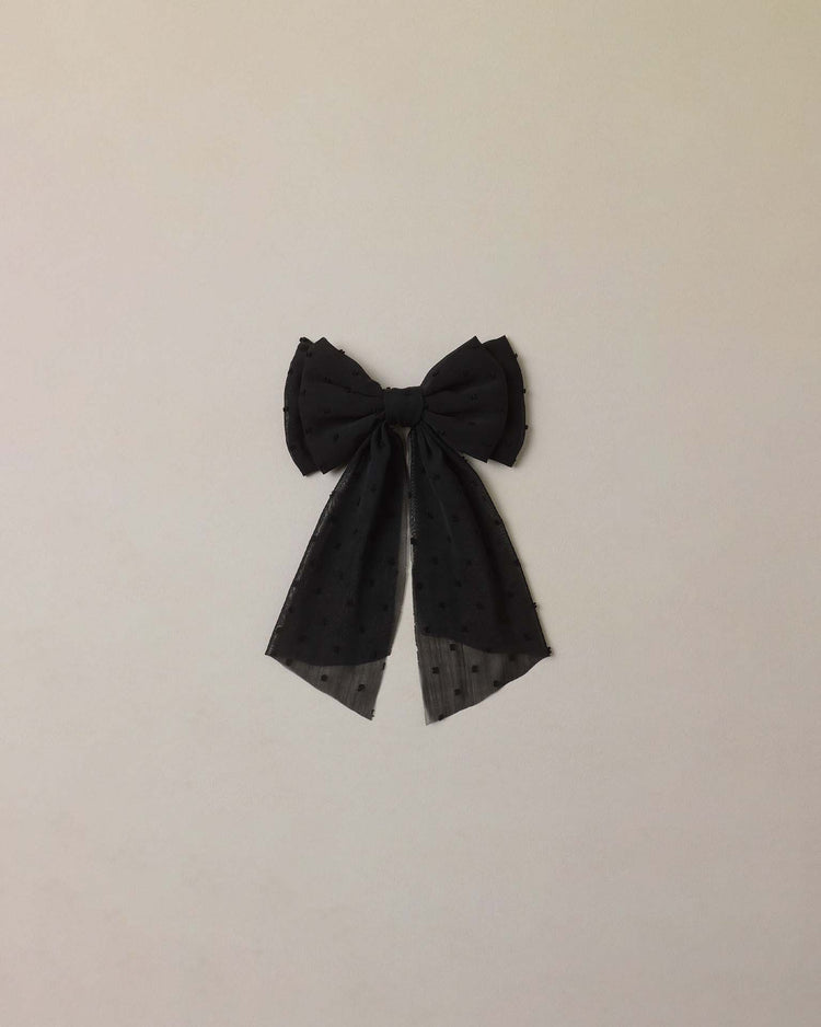 noralee alice bow in black accessories Little