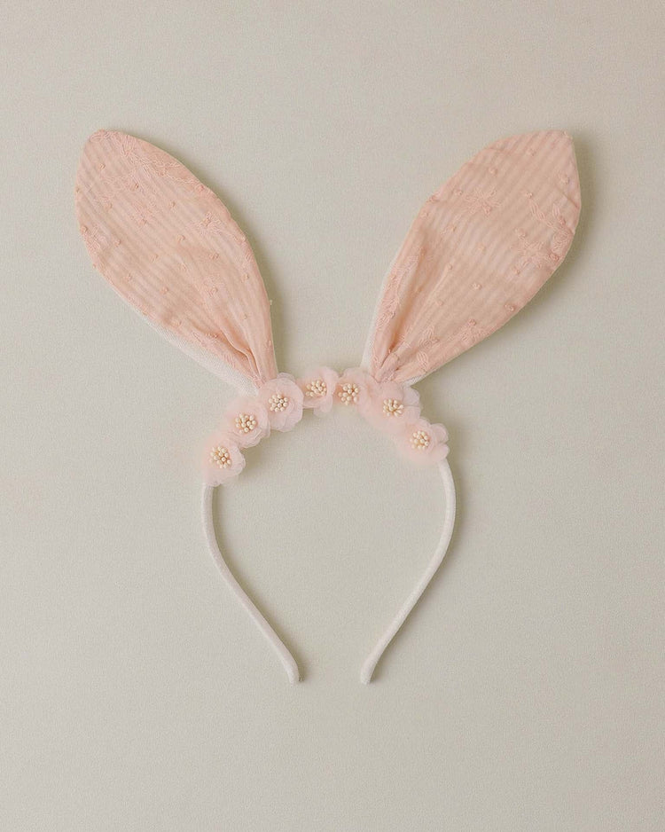 noralee bunny headband in petal accessories Little