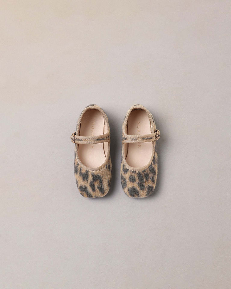 noralee strap ballet flats in leopard accessories Little