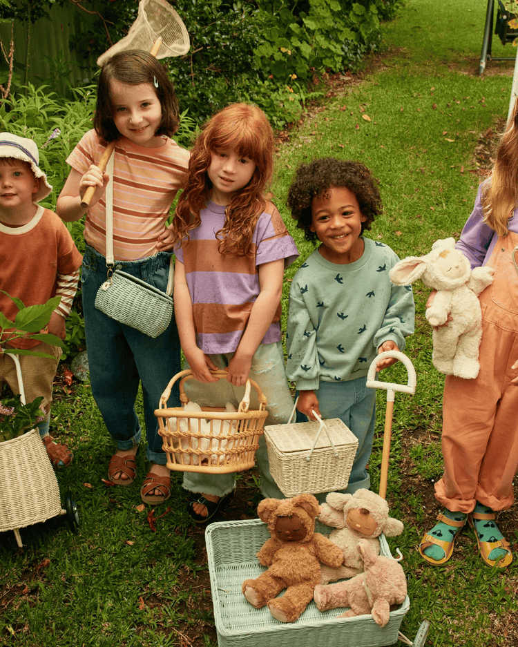 olli ella piki basket in chalk room Little