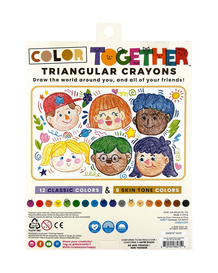 ooly color together crayons play Little