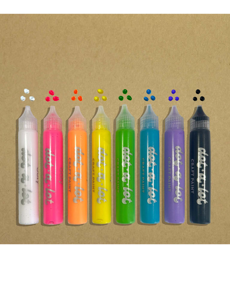 ooly dot - a - lot dimensional craft paint bright play Little