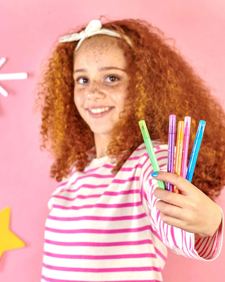 ooly switch - eroo! sparkle glittery color - changing markers play Little