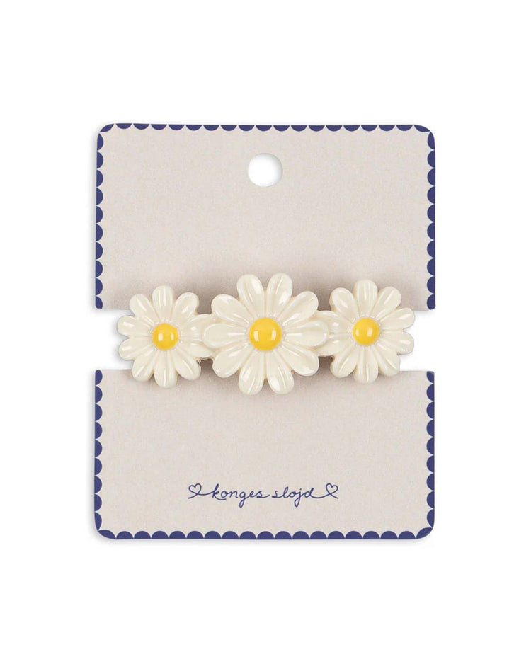 konges sløjd daisy big hair clip accessories Little
