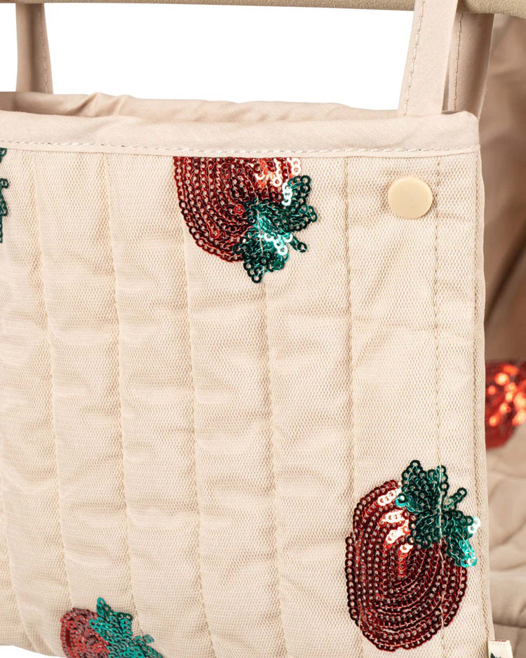 konges sløjd minnie tulle doll pram in strawberry play Little
