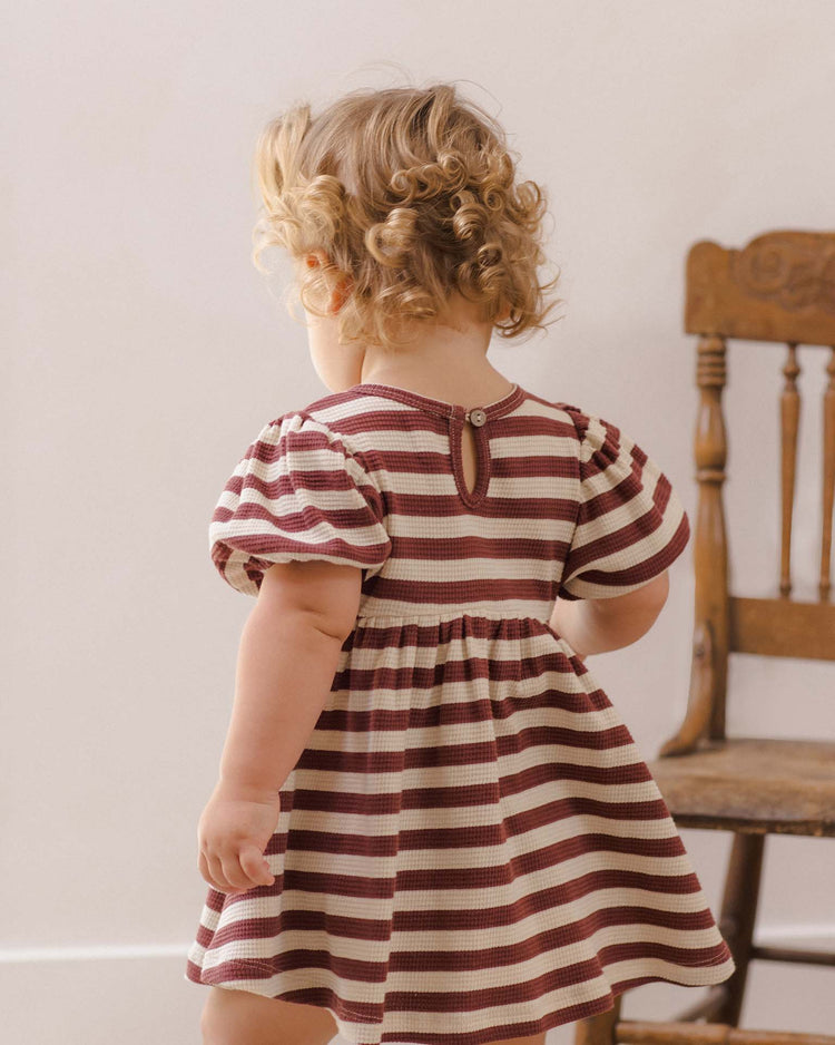 quincy mae darla dress in black cherry baby Little