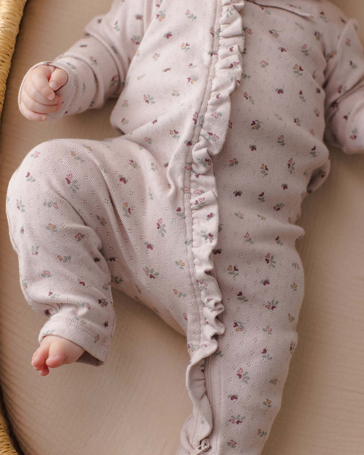 quincy mae ruffle jumpsuit in heart ditsy baby Little